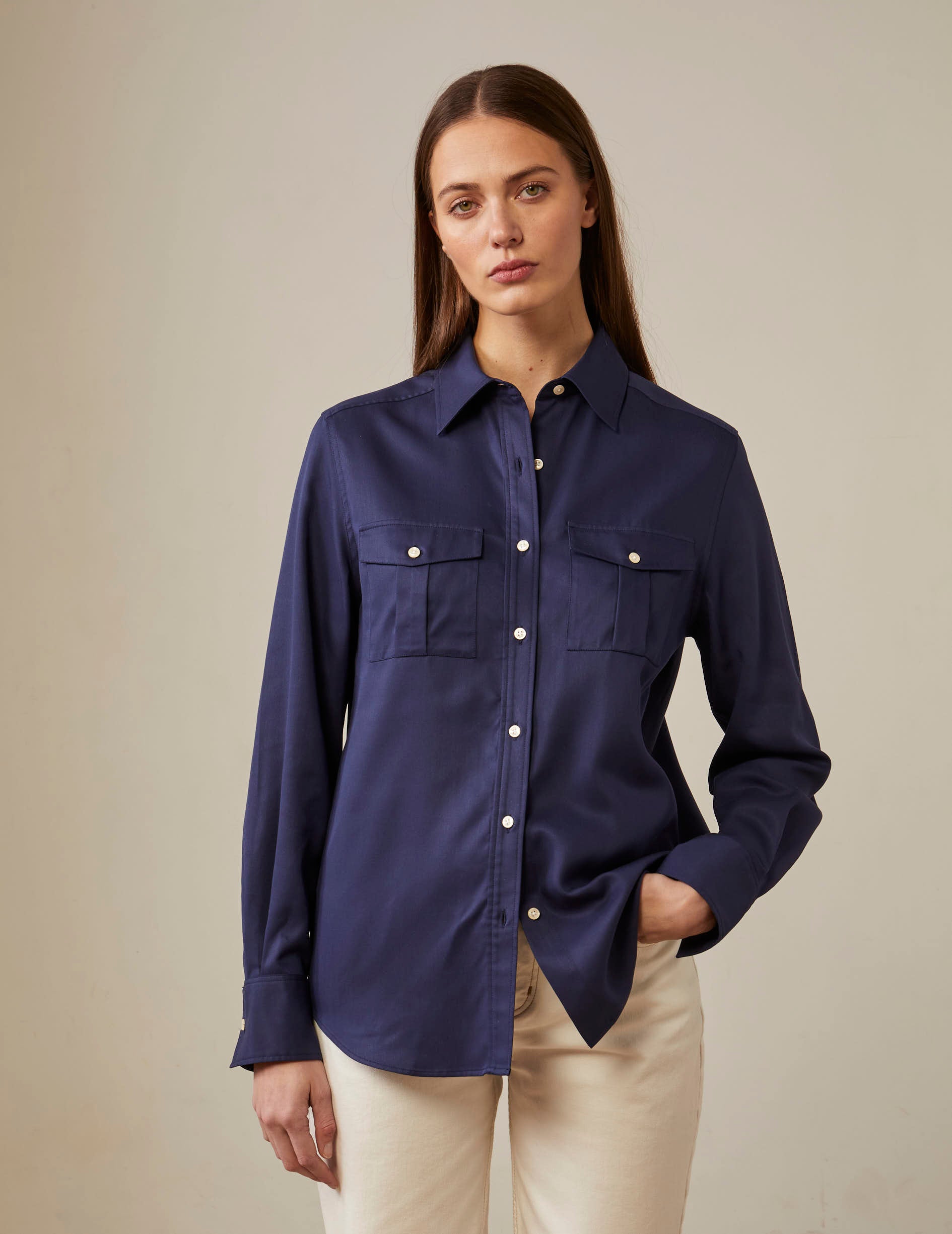 Chemise Grace marine